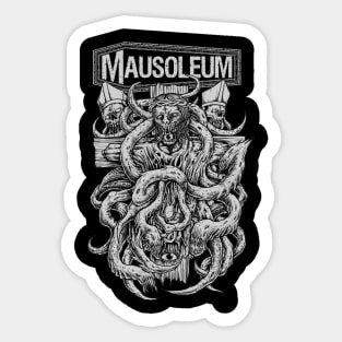 MAUSOLEUM - Absolution Living Dead T-Shirt Sticker